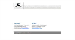 Desktop Screenshot of analisa.com.br