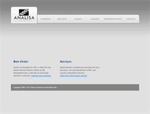 Tablet Screenshot of analisa.com.br